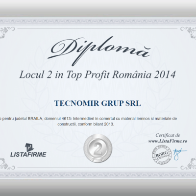 2014 Top Profit Romania