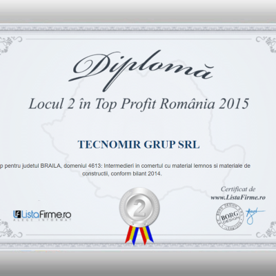 2015 Top Profit Romania